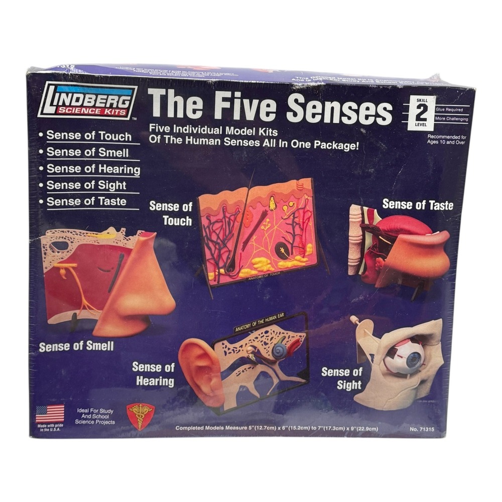 Lindberg The Five Senses Science Kit Medical Human Body New Home School